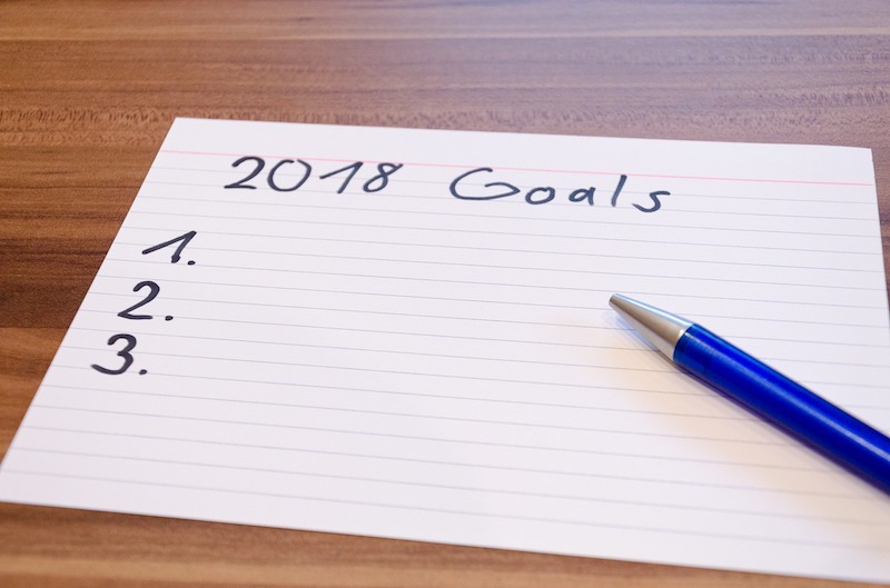 2018 resolutions