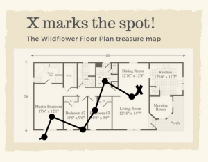 wildflower treasure map