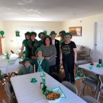 Neighbors at St Pattys Day Party